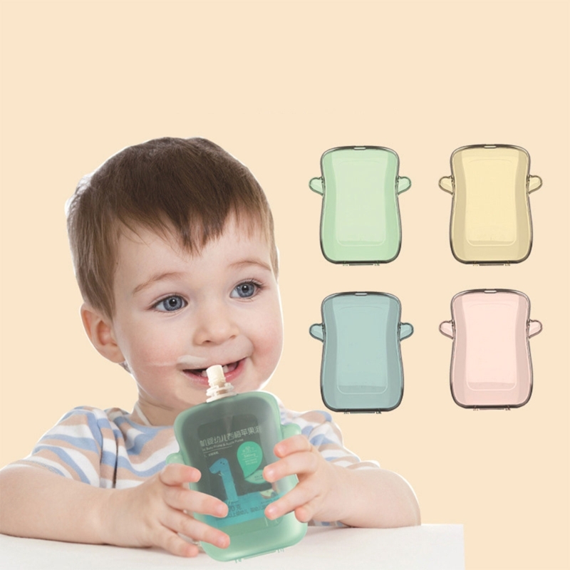 Baby Puree Pouch - Sippys 파우치 용기 누출 방지 솔루션