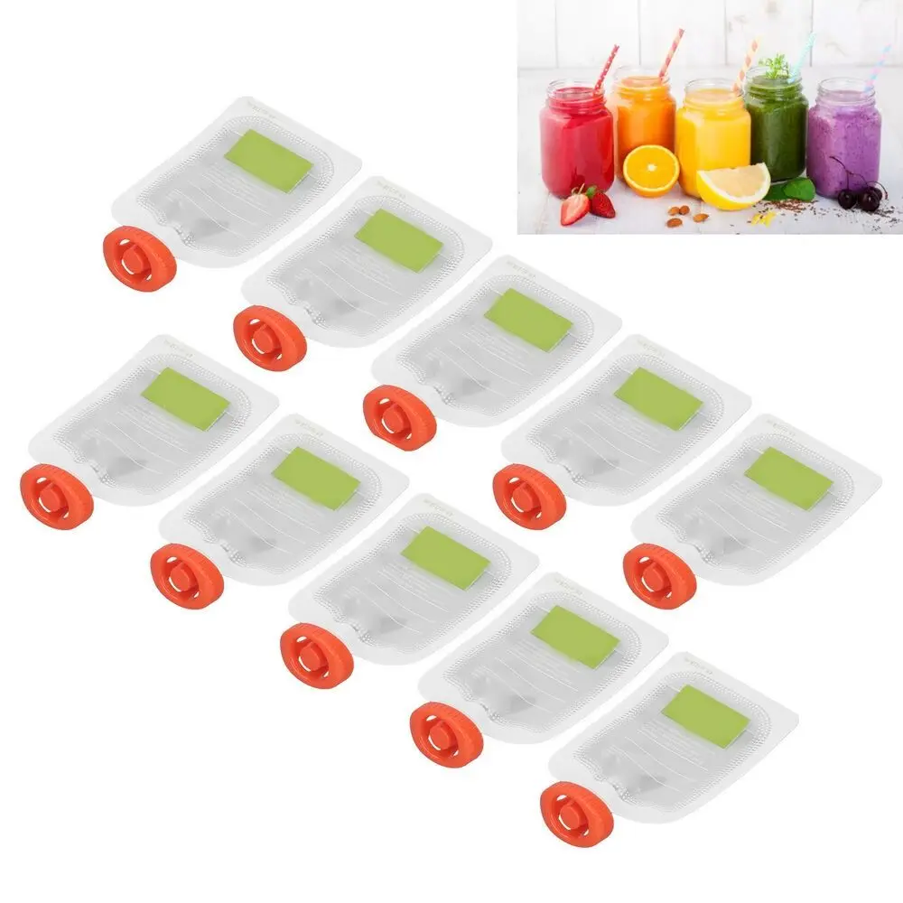 Baby Food Pouches 1 Year Old - 10Pcs 재사용 가능한 보완 식품 아기