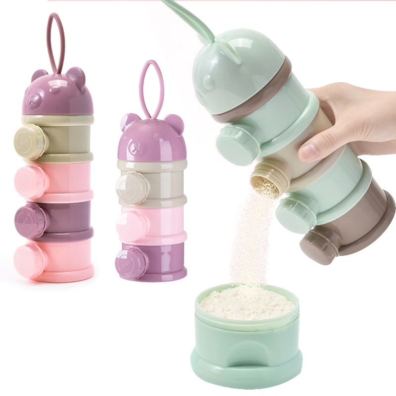Baby Food Nestle - 3/4 레이어 아기 휴대용 이유식 보관
