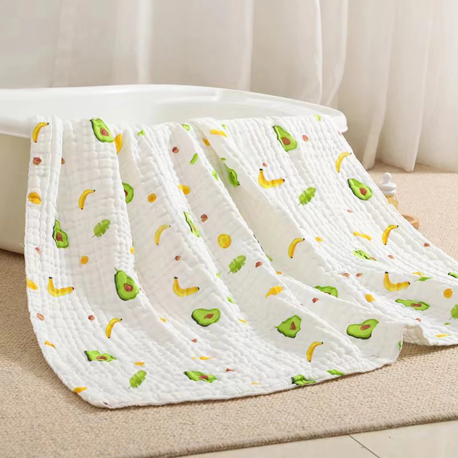 Baby Puree Pouch - 아기 목욕 타올 순면 거즈 흡수성