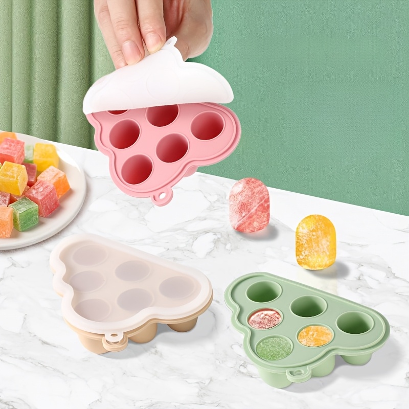 2pcs/1pc 뚜껑이있는 미니 베이비 과일 야채 냉동 - Baby Food Guide 리뷰 및 가격