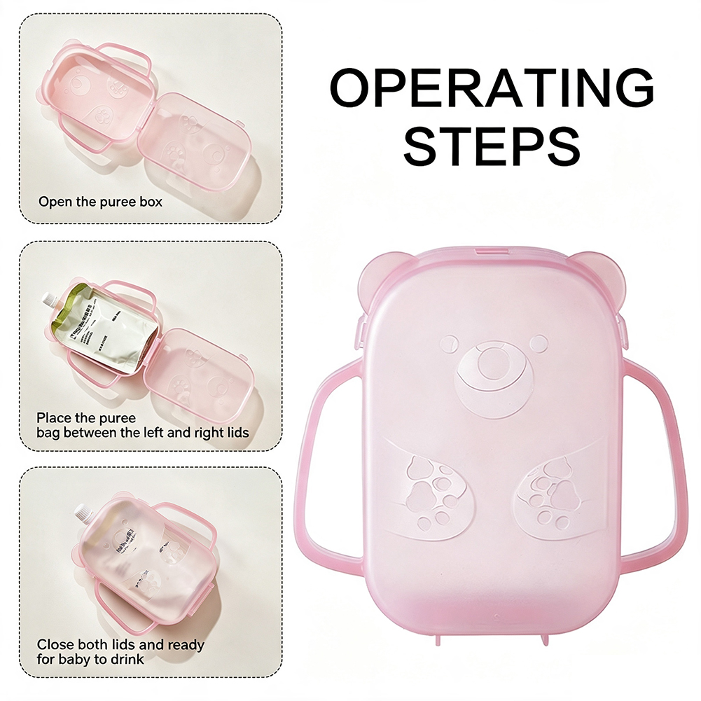 짜기 증거 주머니 홀더 식품 주머니 아기 보완 식품 먹 - Baby Puree Pouch 리뷰 및 가격