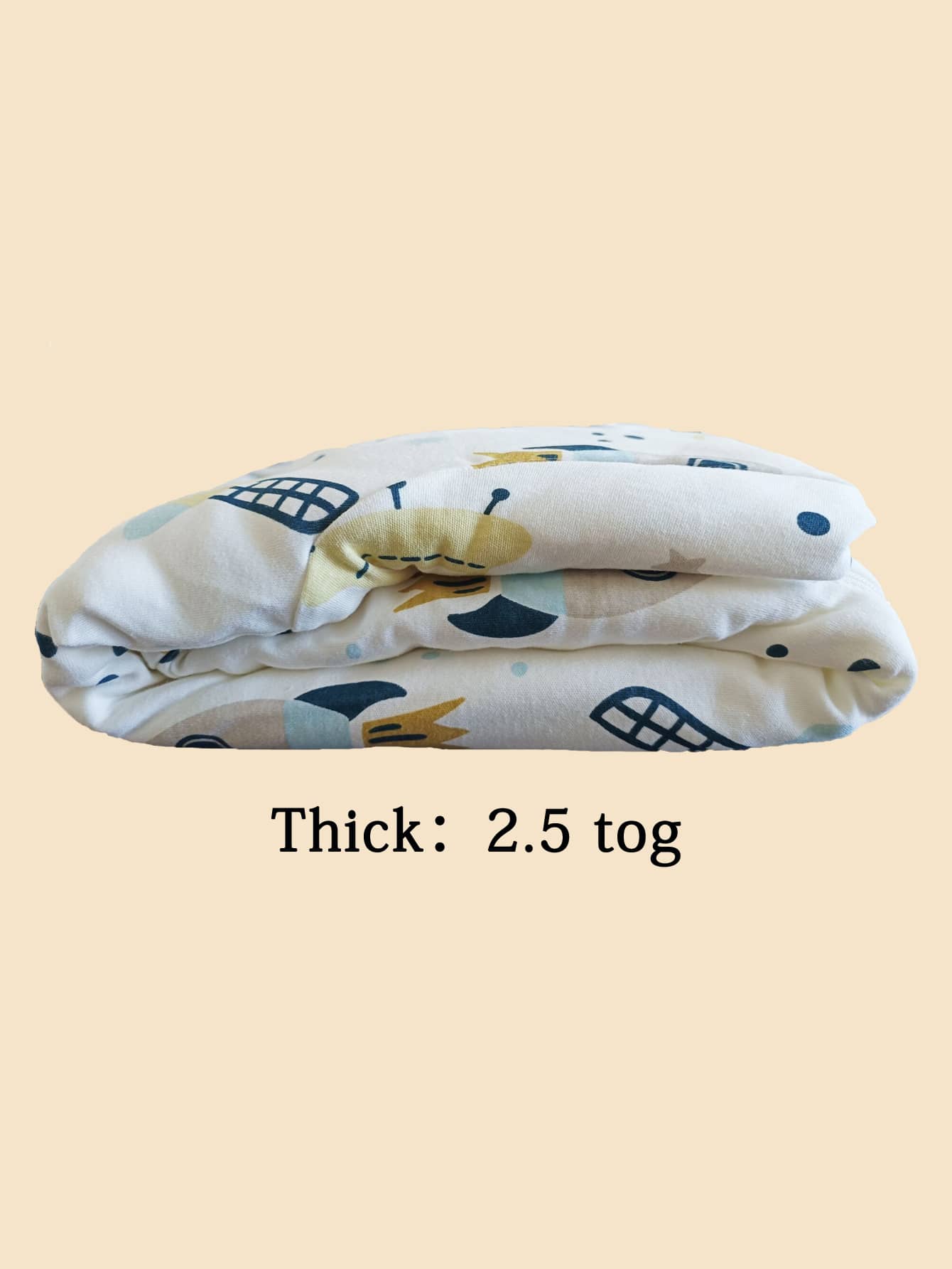2.5Tog 봄과 가을 얇은 아기 침낭 U자형 만화 순 - Baby Puree Pouch 리뷰 및 가격