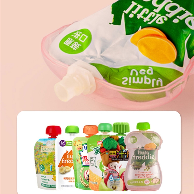 유아용 식품 파우치 거치대, 리필 가능 거치대, 엉킴  - Baby Puree Pouch 리뷰 및 가격