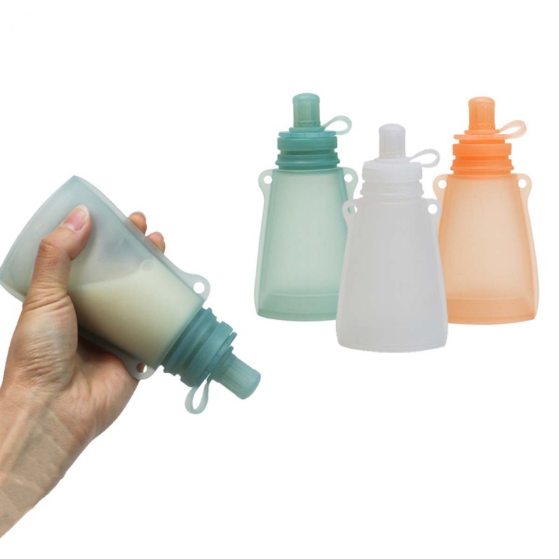 6개월 이상 유아용 휴대용 우유 저장 가방 식품 등급  - Baby Puree Pouch 리뷰 및 가격