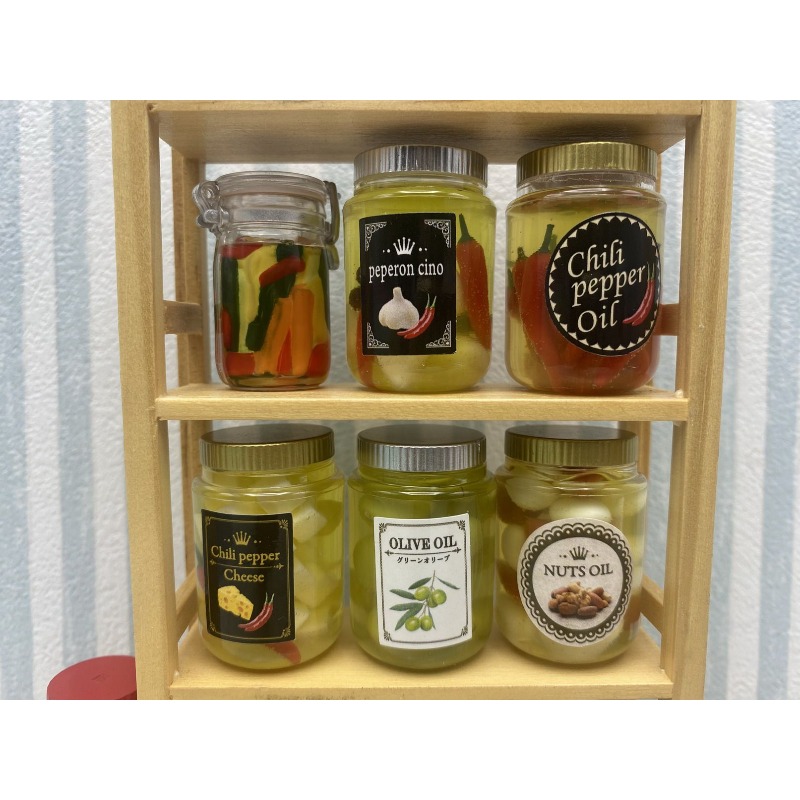 피클 음식 가샤폰 귀여운 만화 1:12 미니어처 음식  - First Food Jar 리뷰 및 가격