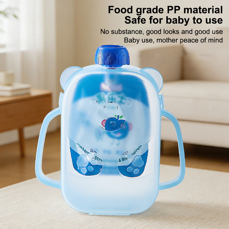 음식 파우치 홀더, 깔끔한 아기용 스퀴즈 파우치 홀더, - Baby Puree Pouch 리뷰 및 가격