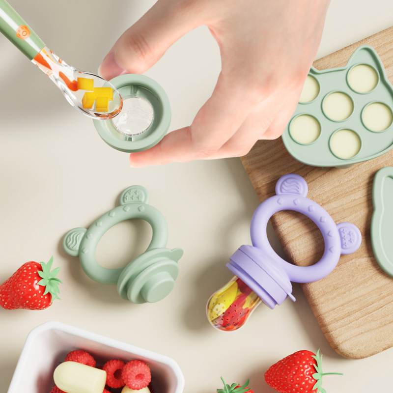 아기 젖꼭지 과일 피더 커버 실리콘 신생아 젖꼭지 신선 - Baby Food Guide 리뷰 및 가격