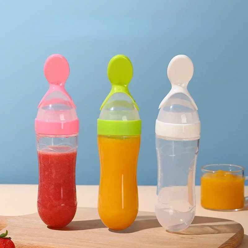 안전한 아기 젖병 숟가락 우유 병 아기 훈련 피더 식품 - Baby Food Guide 리뷰 및 가격